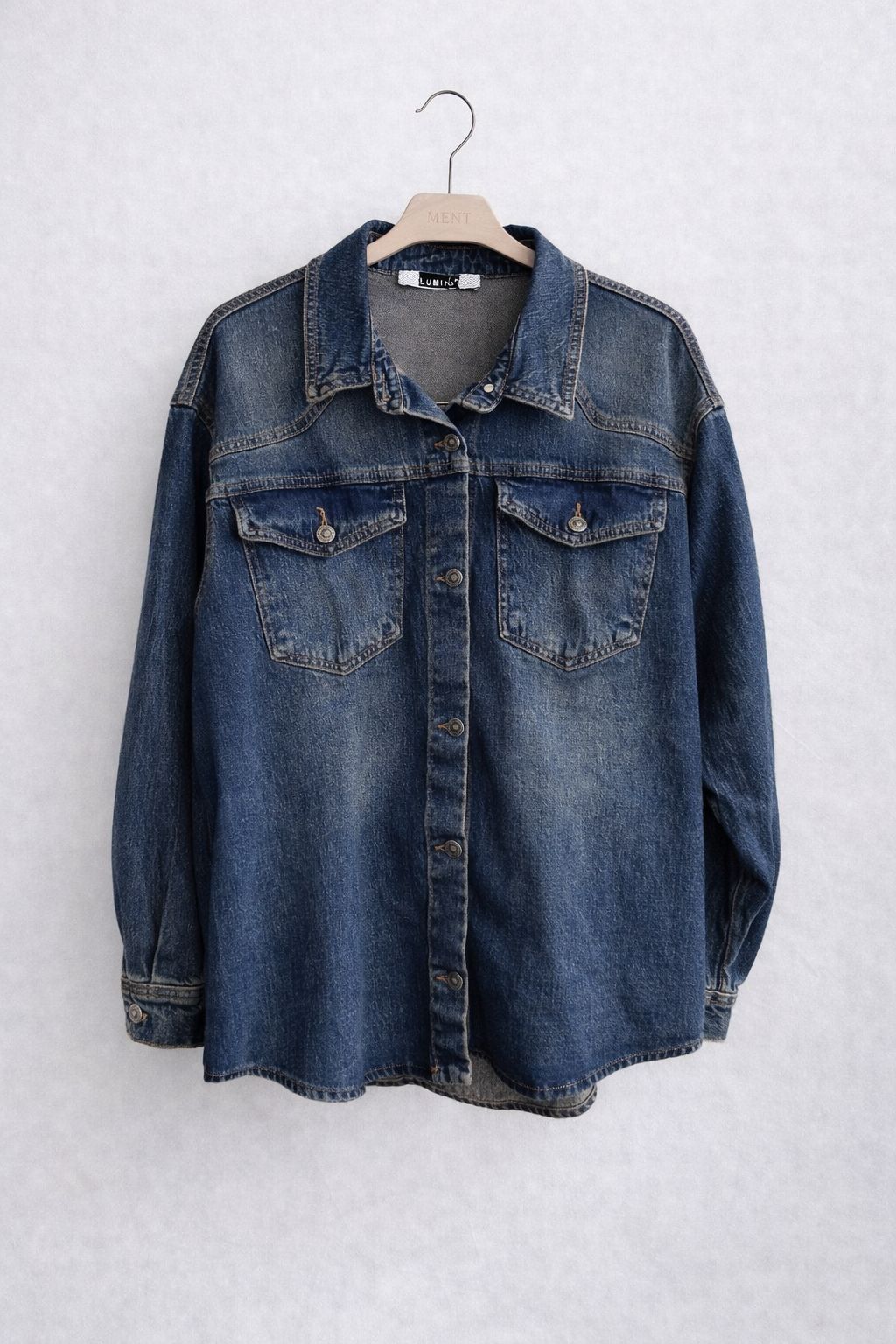 Camicia Denim sabbiato