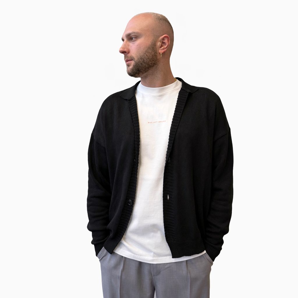 Cardigan In Filo