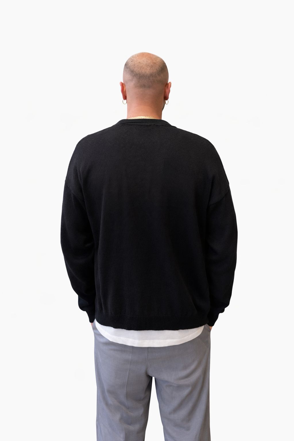 Cardigan In Filo