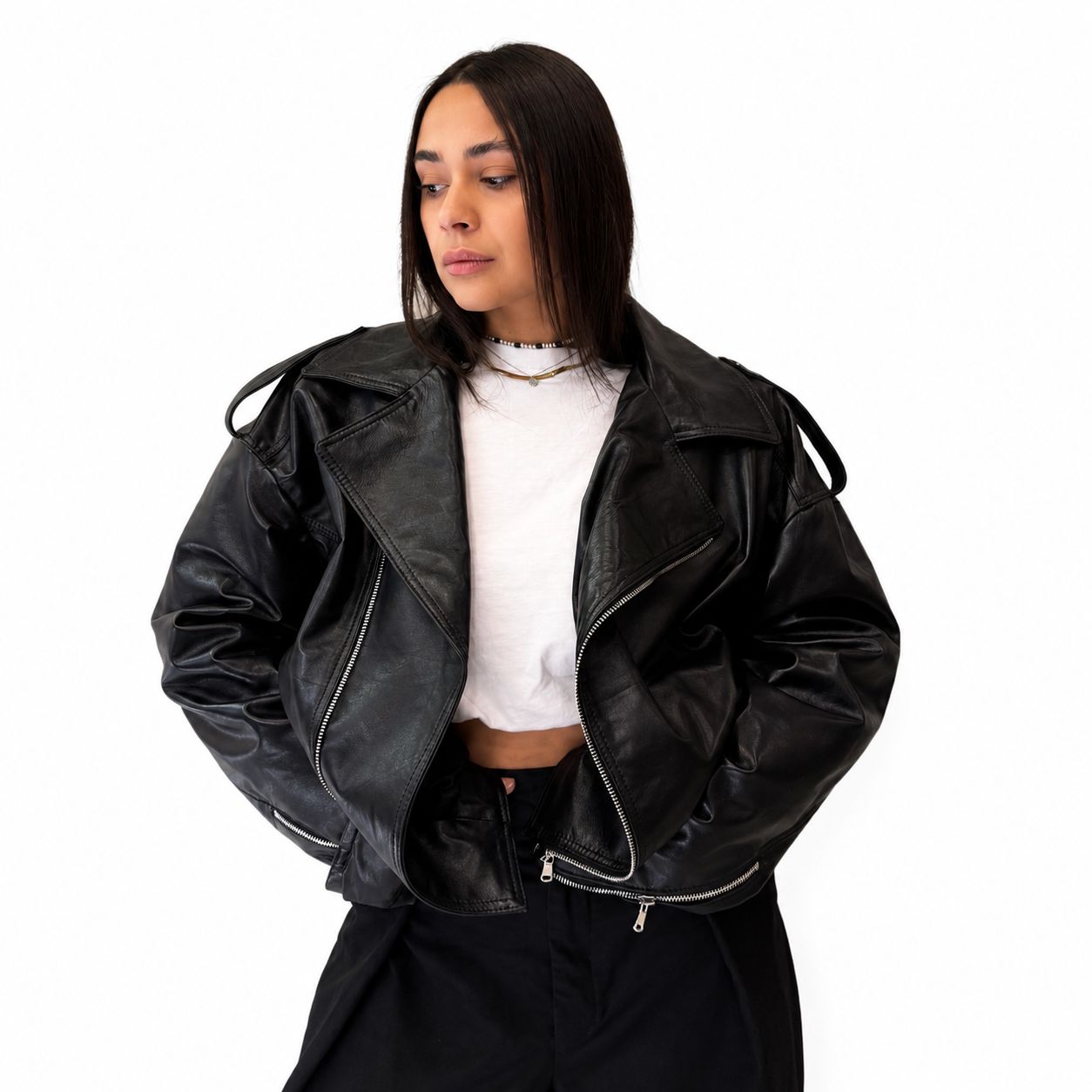 Chiodo In Pelle Unisex