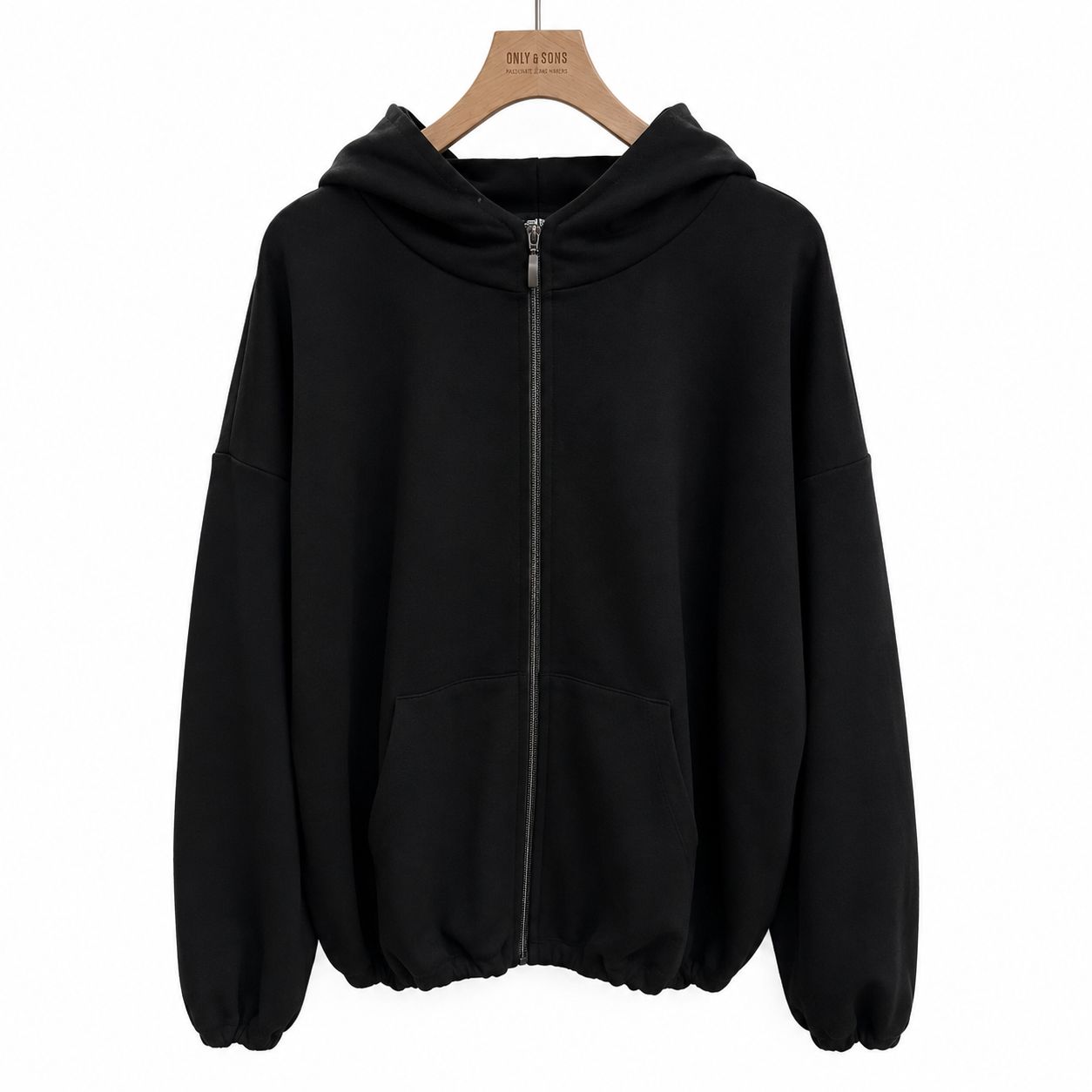 Felpa Full Zip Cappuccio