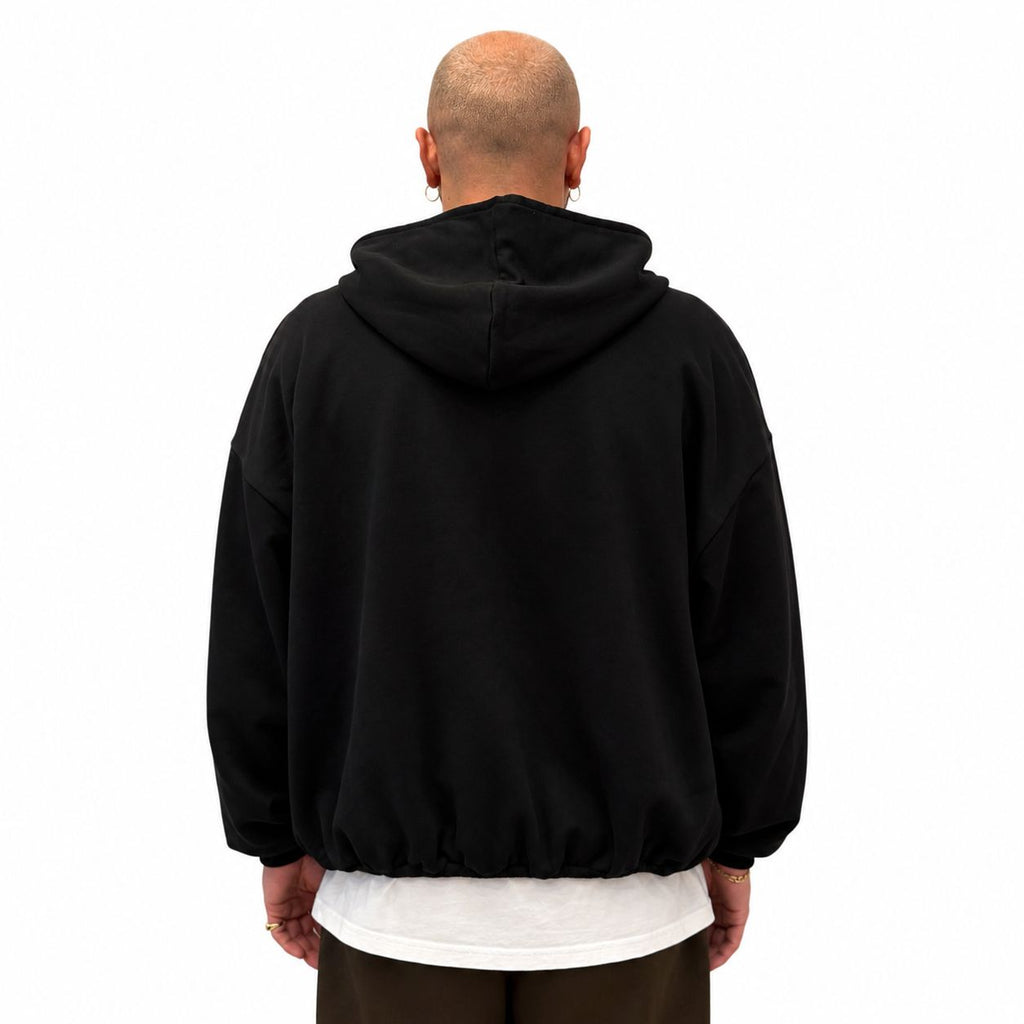 Felpa Full Zip Cappuccio