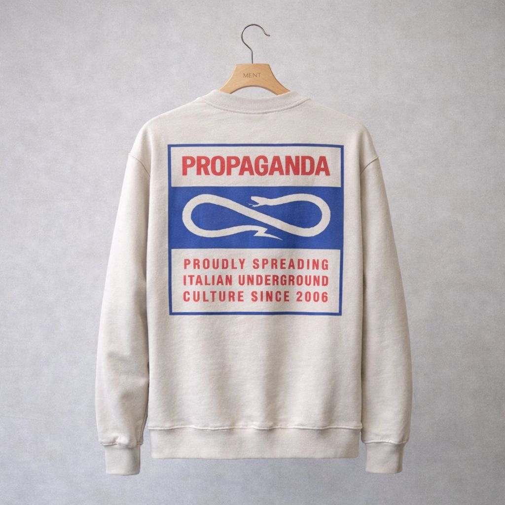Felpa Girocollo Propaganda
