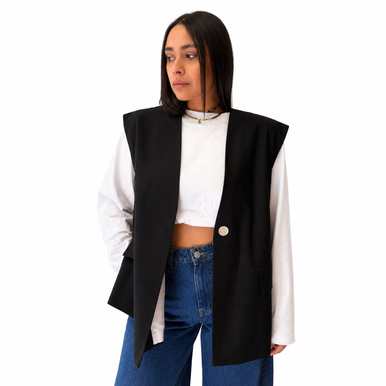 Gilet Oversize